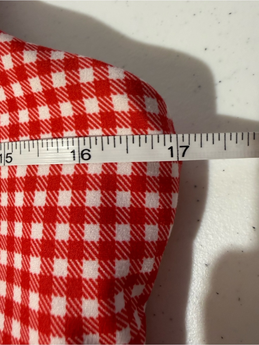 Abercrombie YPB sculptLUX Red Gingham Cropped Tank & Tennis Skort Set Large - Picture 12 of 13